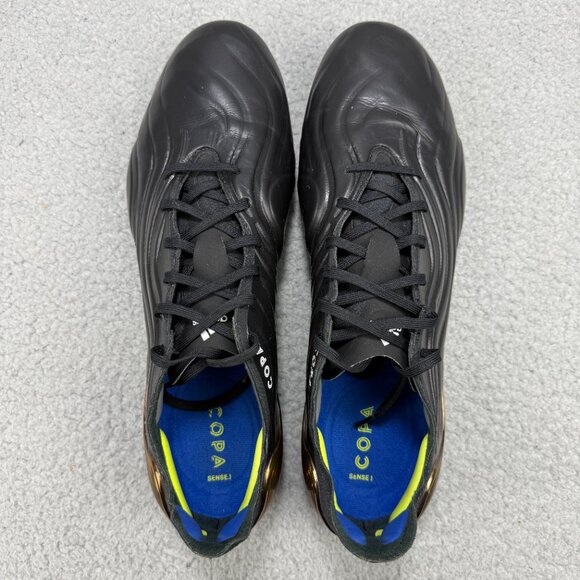 Adidas Copa Sense 1 Mens 13 Shoes Black Gold SENSE.1 FG 2021 Soccer Cleats - Picture 6 of 11